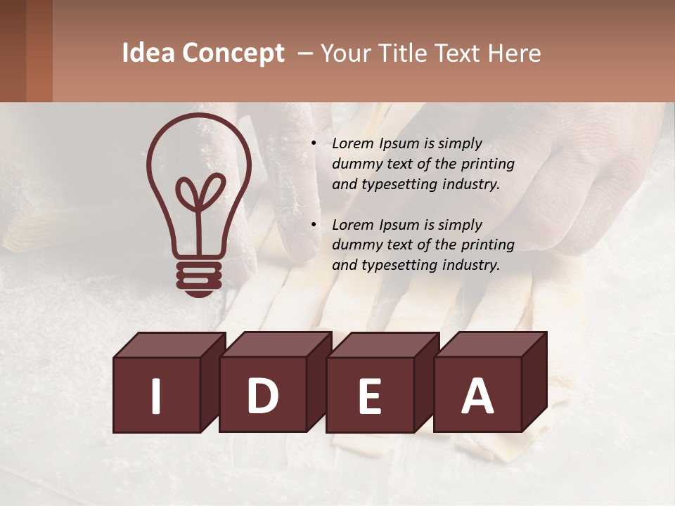 Industry Electricity Switch PowerPoint Template