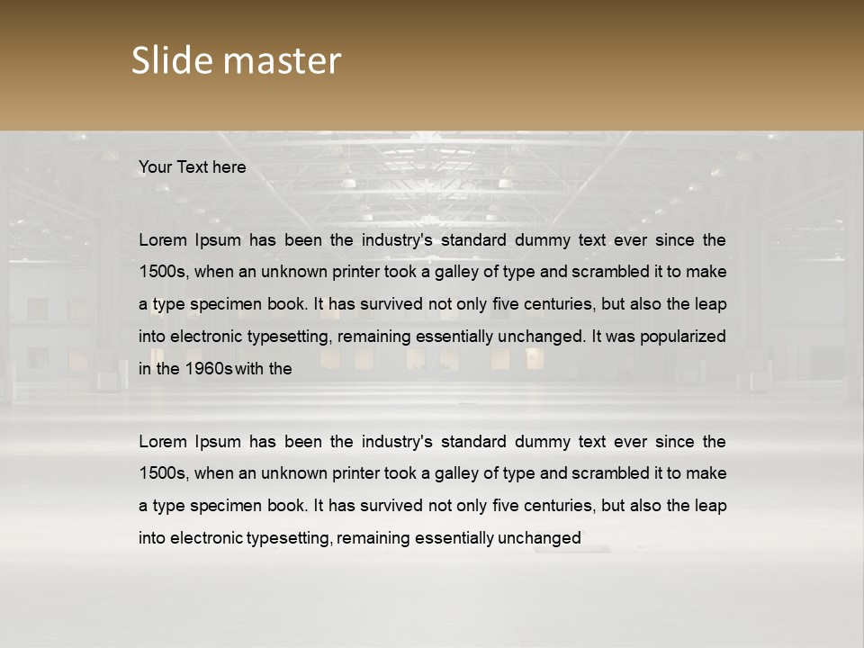 Cool Switch White PowerPoint Template