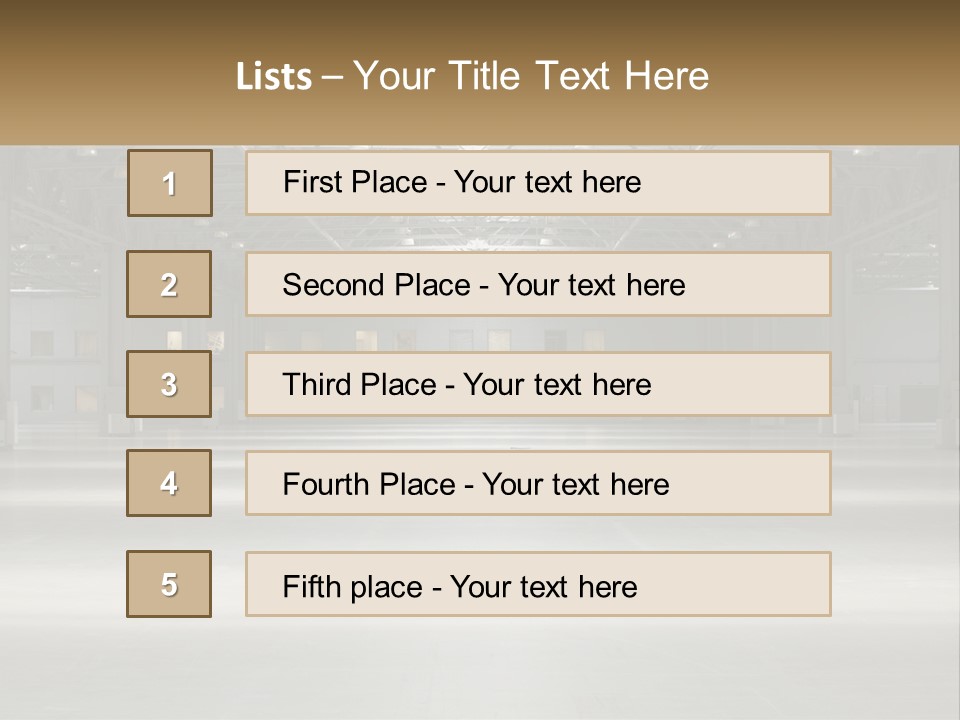 Cool Switch White PowerPoint Template
