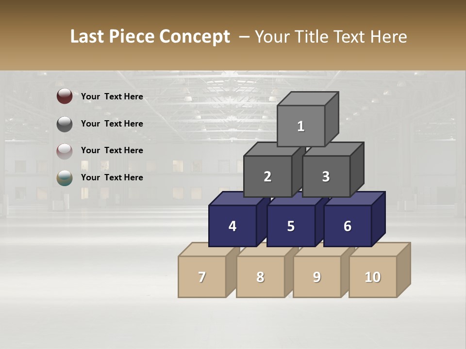 Cool Switch White PowerPoint Template