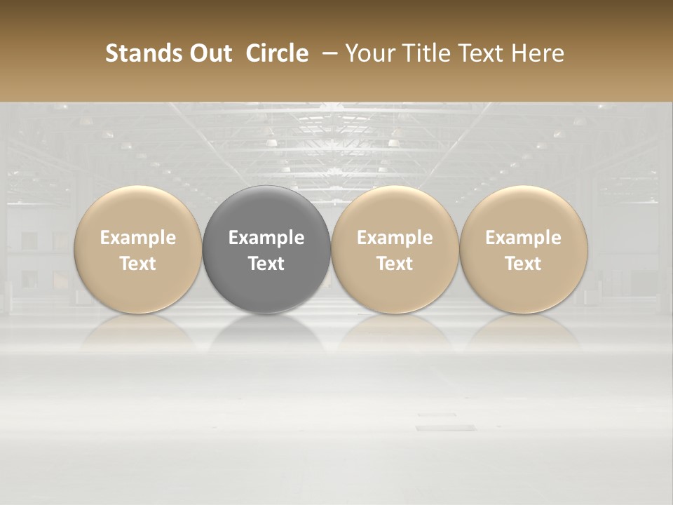 Cool Switch White PowerPoint Template