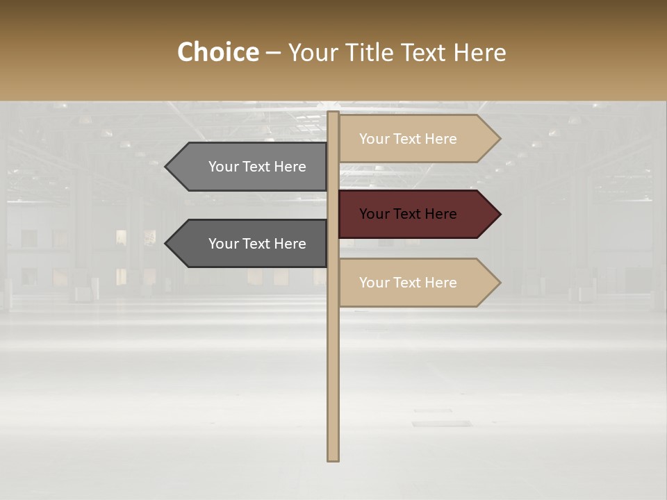 Cool Switch White PowerPoint Template