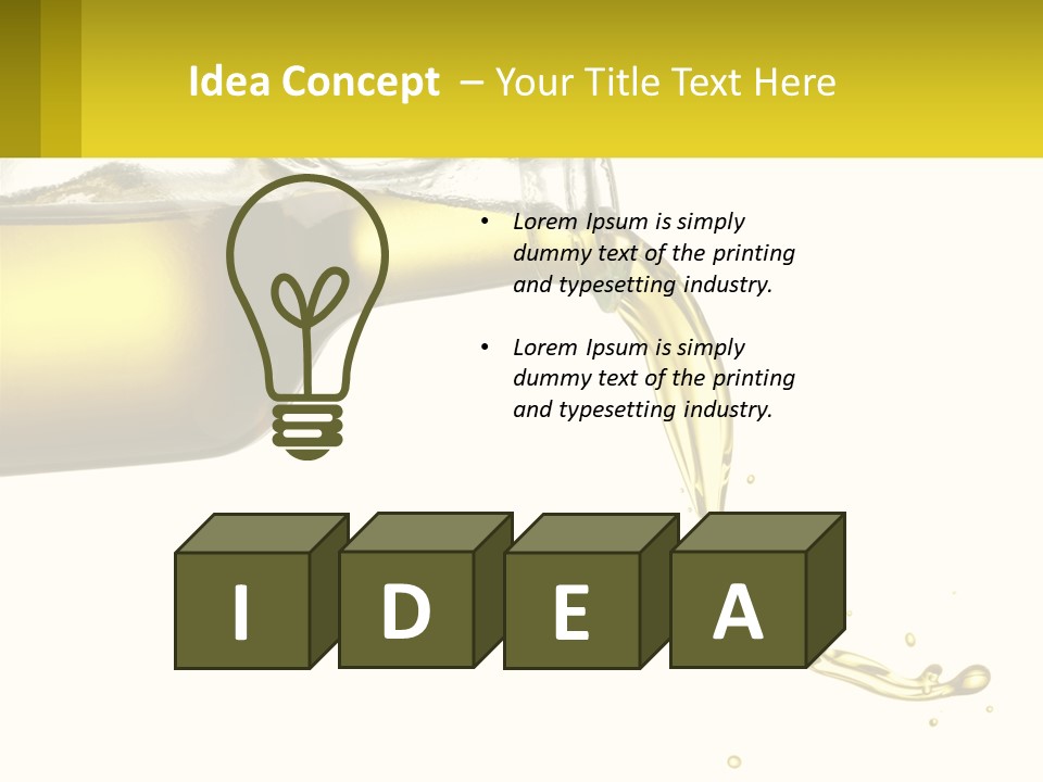 House Electric Electricity PowerPoint Template