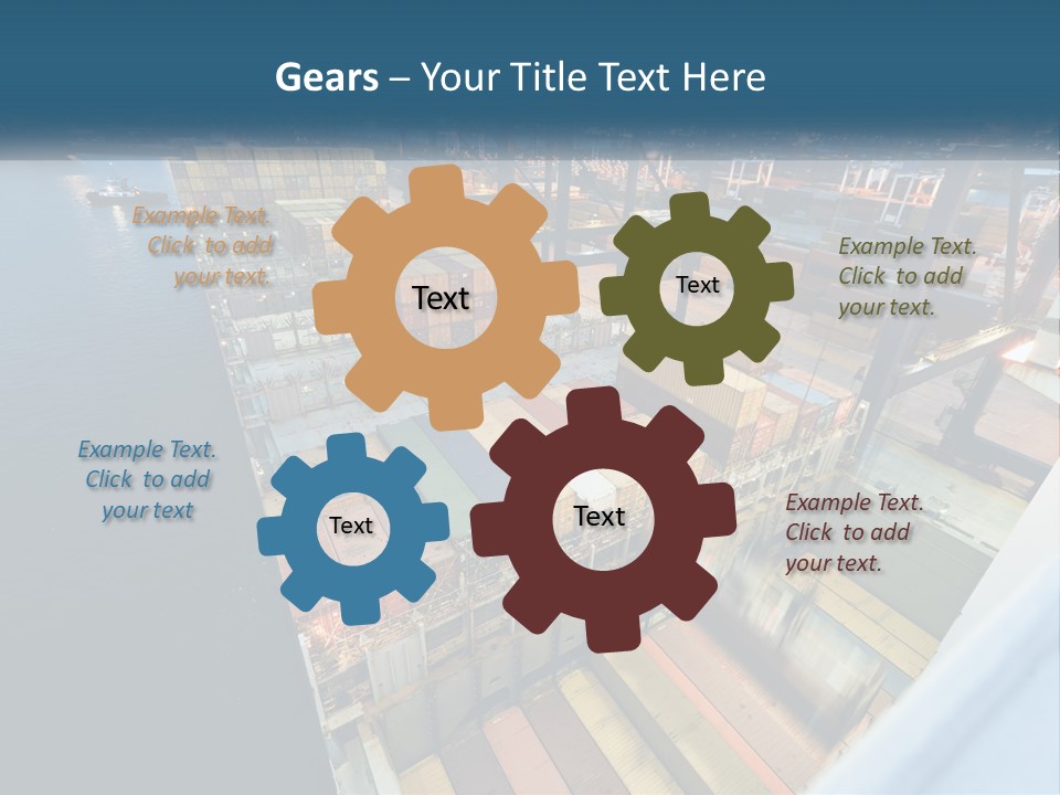 Industry Conditioner Temperature PowerPoint Template