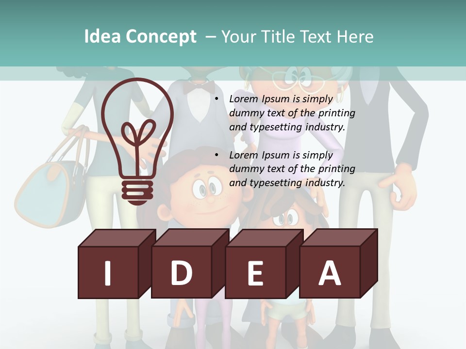 Unit Switch Air PowerPoint Template