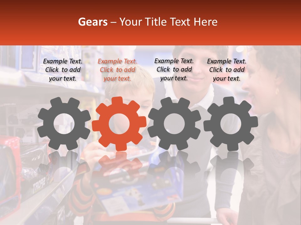 White Ventilation Conditioner PowerPoint Template