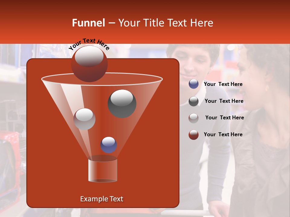 White Ventilation Conditioner PowerPoint Template