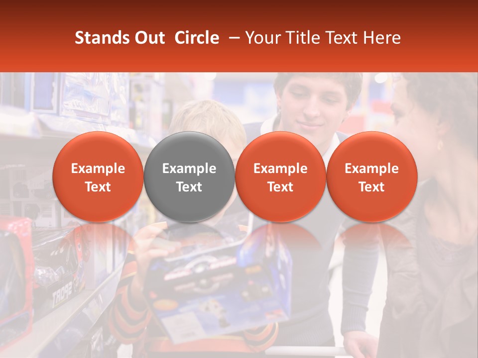 White Ventilation Conditioner PowerPoint Template