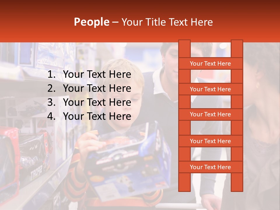 White Ventilation Conditioner PowerPoint Template