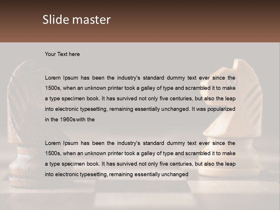 Cold Air House PowerPoint Template