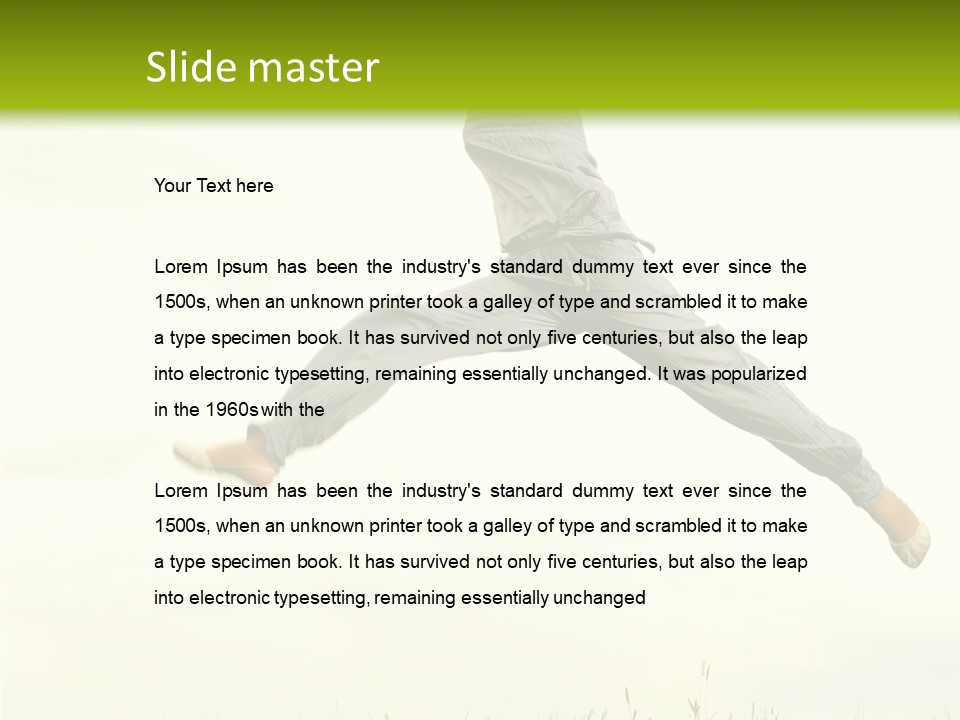 Energy Cooling Switch PowerPoint Template