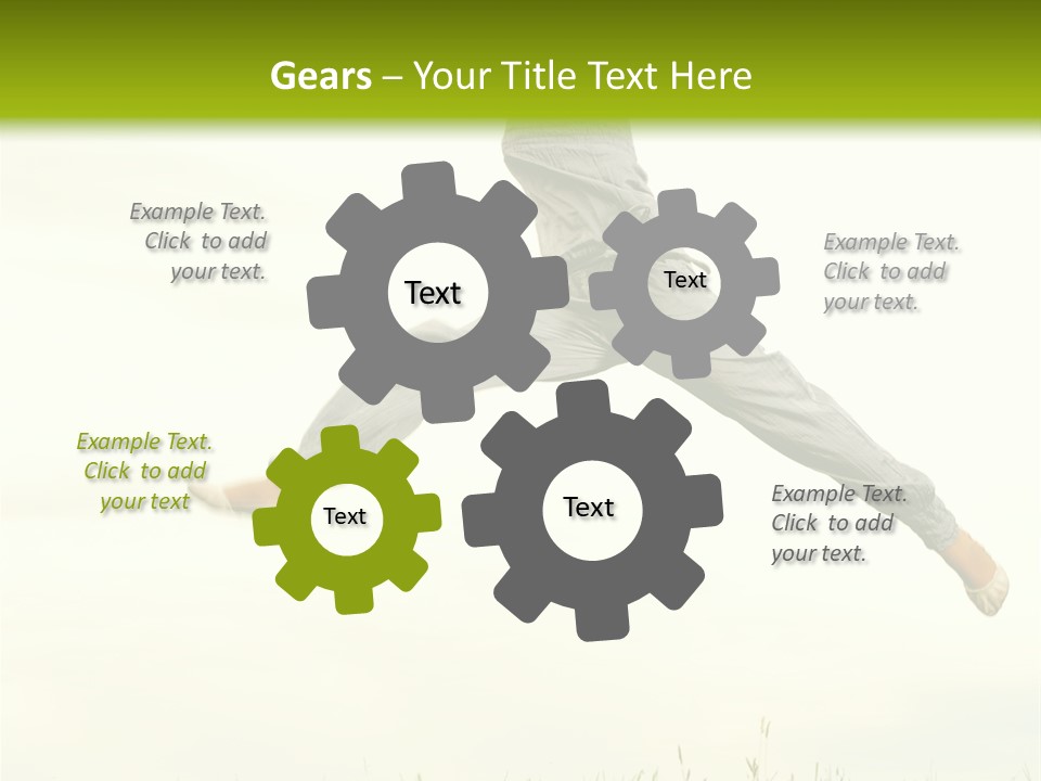 Energy Cooling Switch PowerPoint Template
