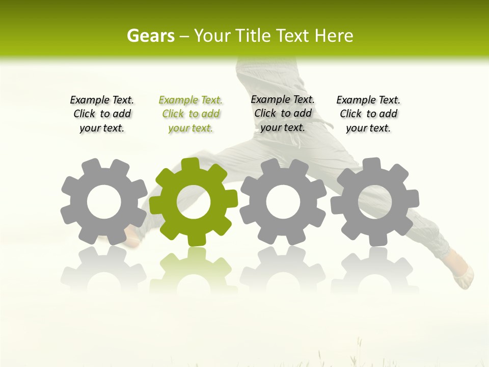 Energy Cooling Switch PowerPoint Template