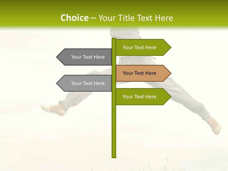 Energy Cooling Switch PowerPoint Template