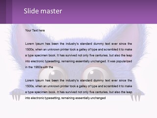 Cool Ventilation Switch PowerPoint Template