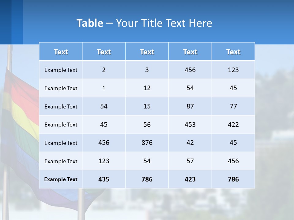 System Temperature Electricity PowerPoint Template