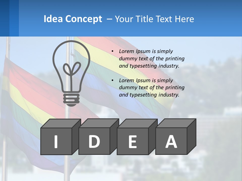 System Temperature Electricity PowerPoint Template