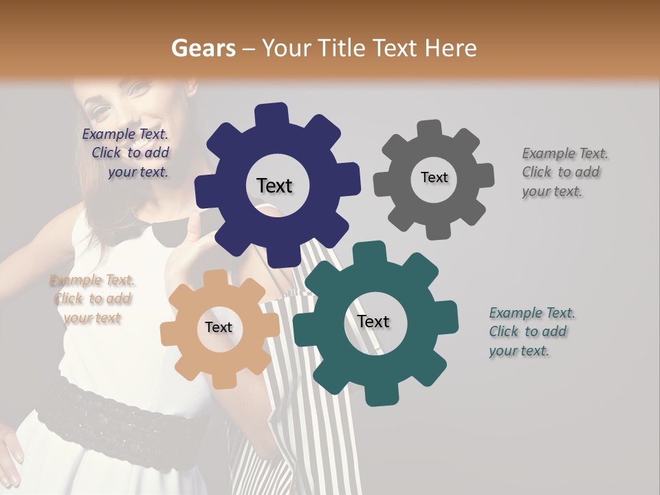 Heat Electricity System PowerPoint Template