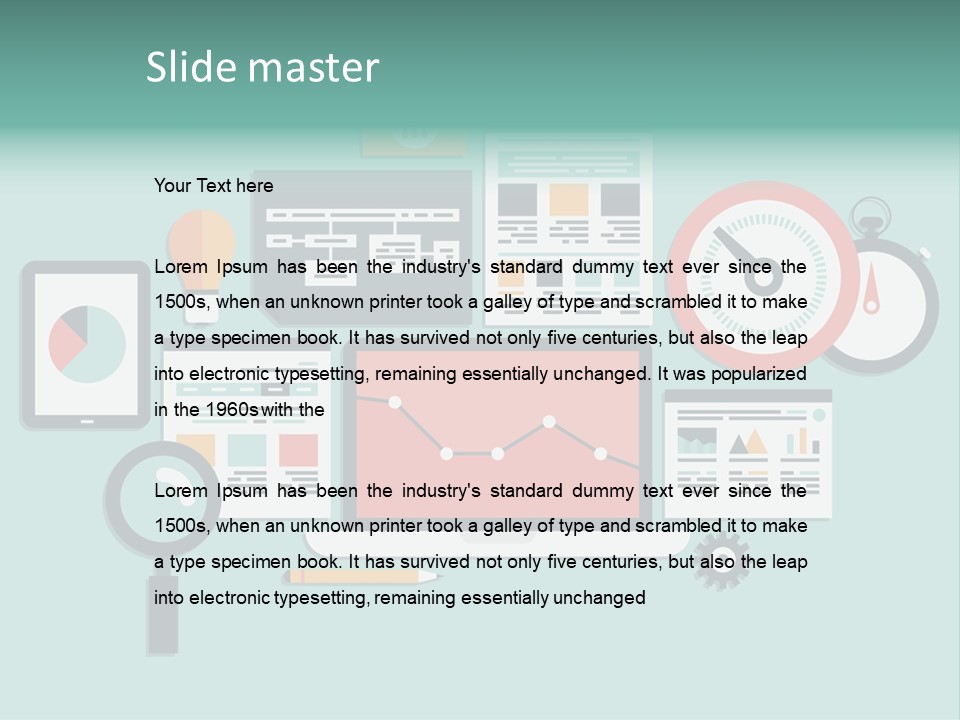 Heat Remote Unit PowerPoint Template