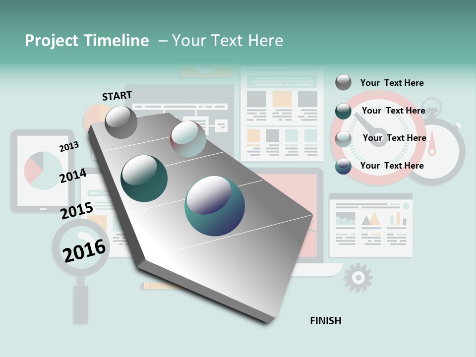 Heat Remote Unit PowerPoint Template