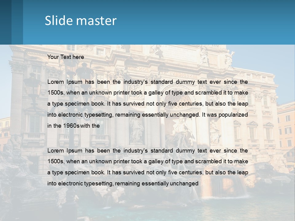 Temperature Cool Home PowerPoint Template