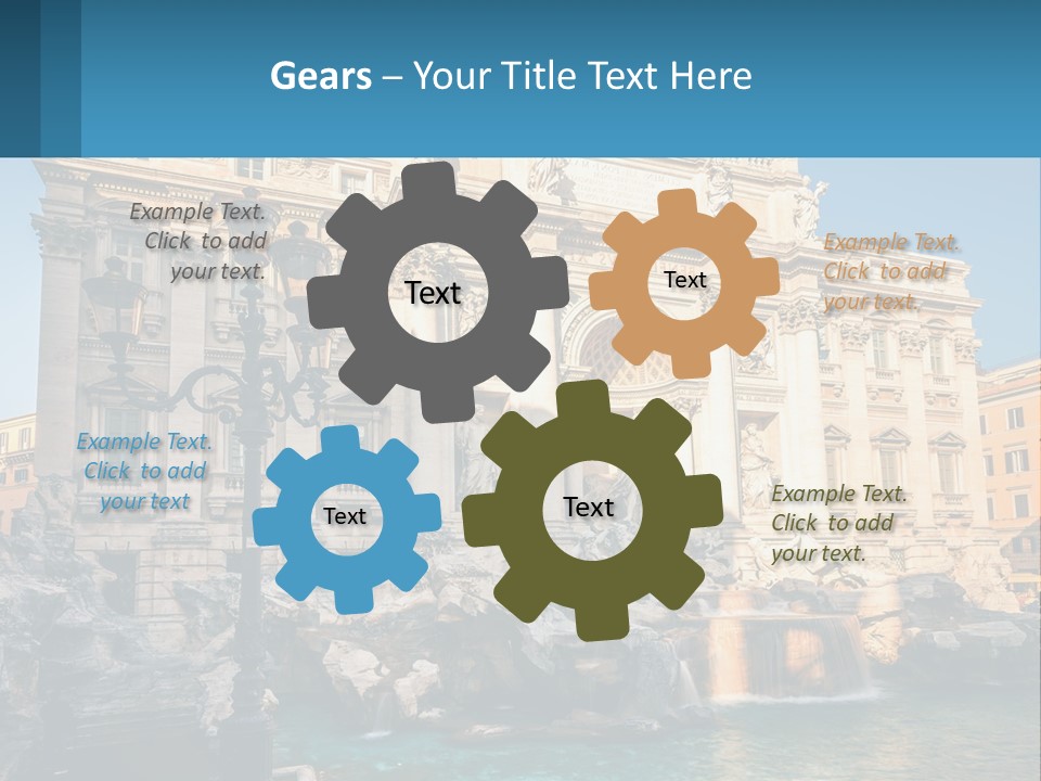 Temperature Cool Home PowerPoint Template