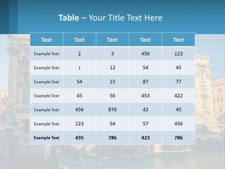 Temperature Cool Home PowerPoint Template