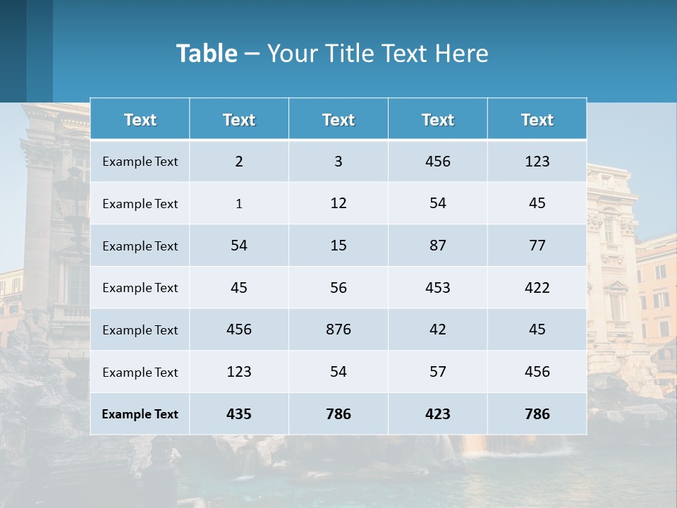 Temperature Cool Home PowerPoint Template