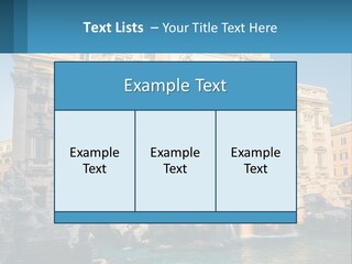 Temperature Cool Home PowerPoint Template