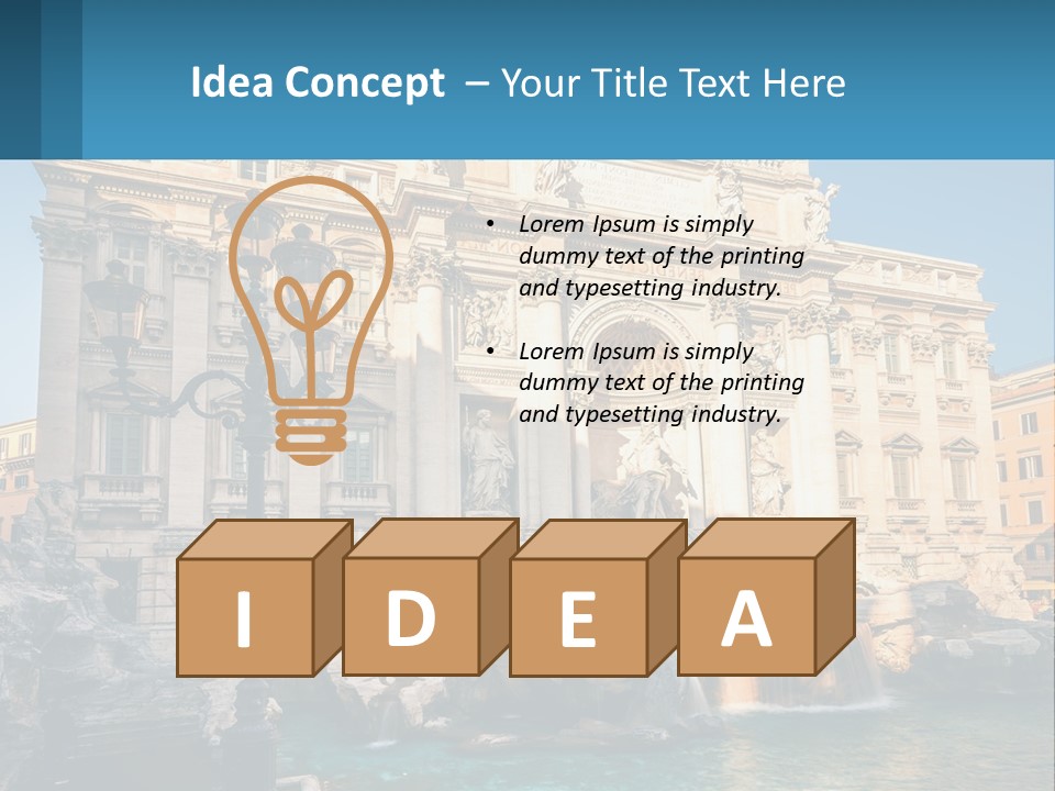 Temperature Cool Home PowerPoint Template