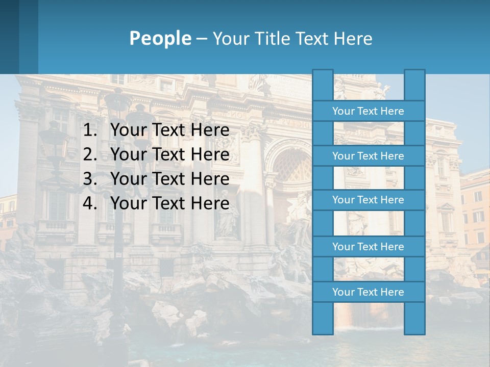 Temperature Cool Home PowerPoint Template