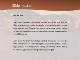 White Industry Switch PowerPoint Template