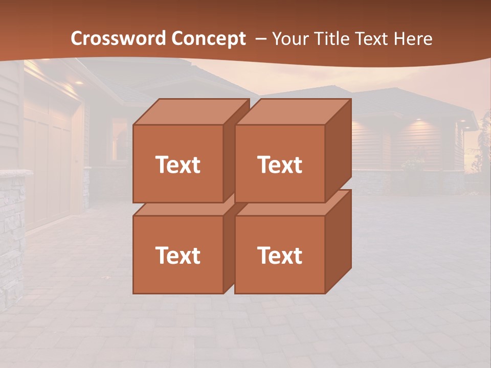 White Industry Switch PowerPoint Template