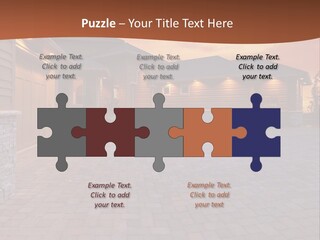 White Industry Switch PowerPoint Template