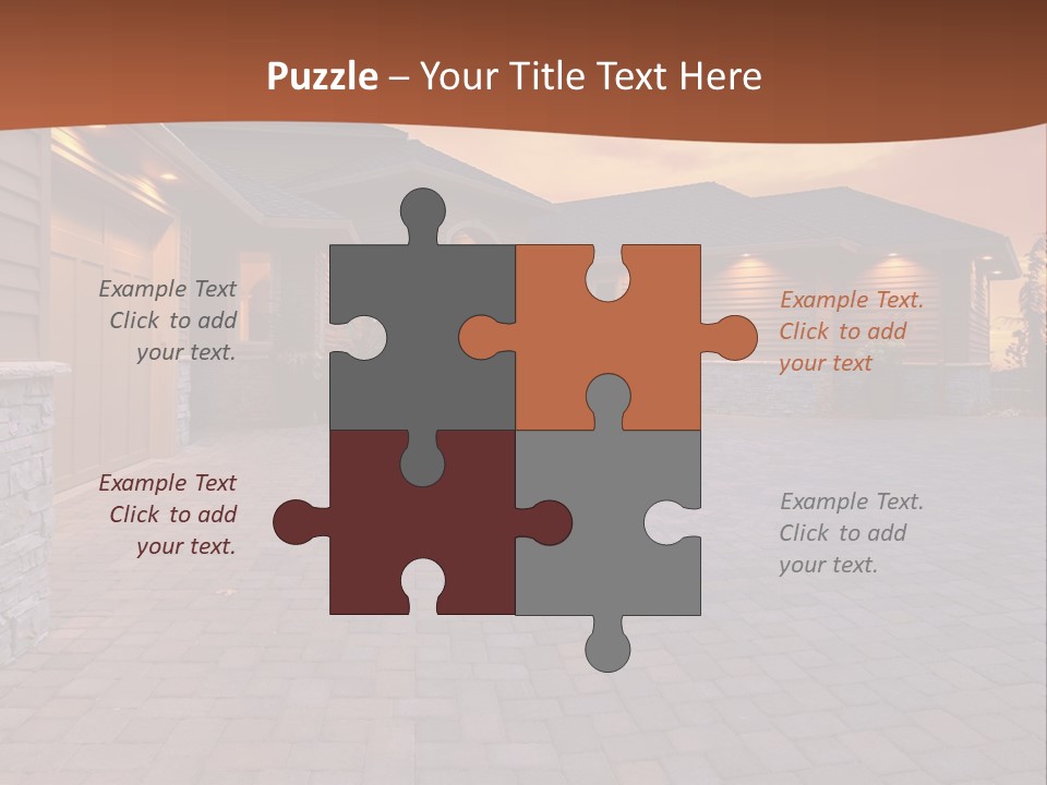 White Industry Switch PowerPoint Template