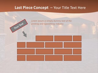 White Industry Switch PowerPoint Template