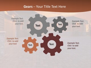 White Industry Switch PowerPoint Template
