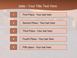 White Industry Switch PowerPoint Template