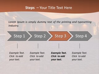 White Industry Switch PowerPoint Template