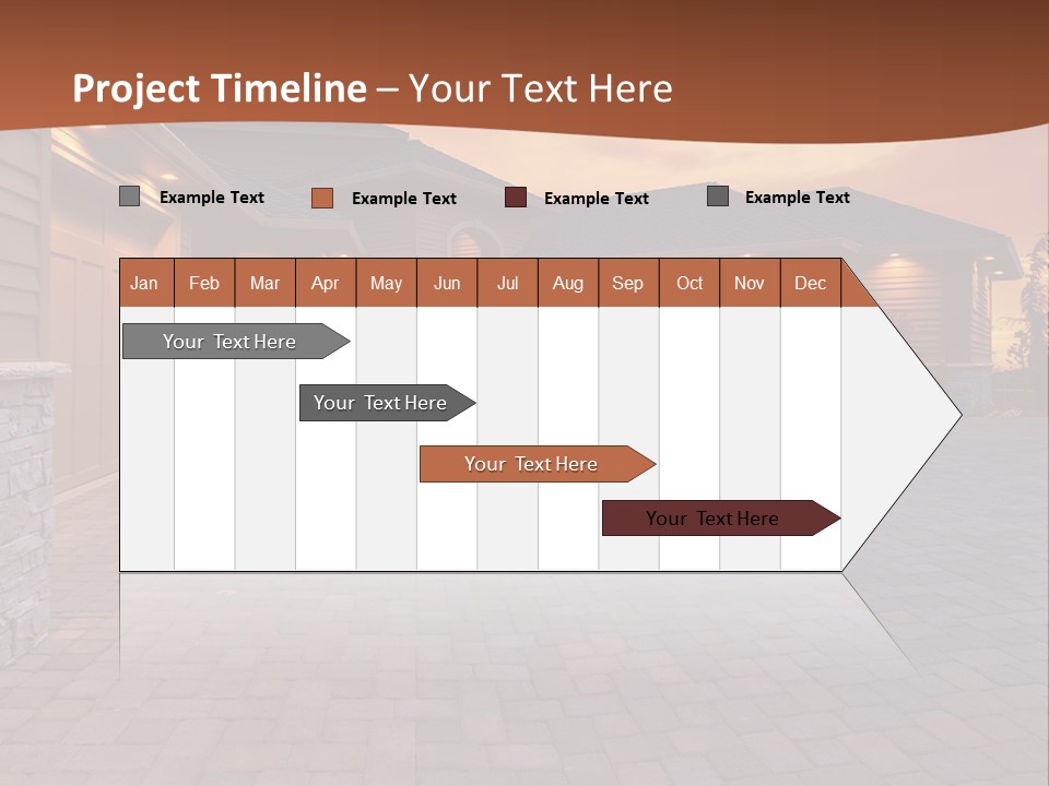 White Industry Switch PowerPoint Template