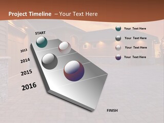 White Industry Switch PowerPoint Template