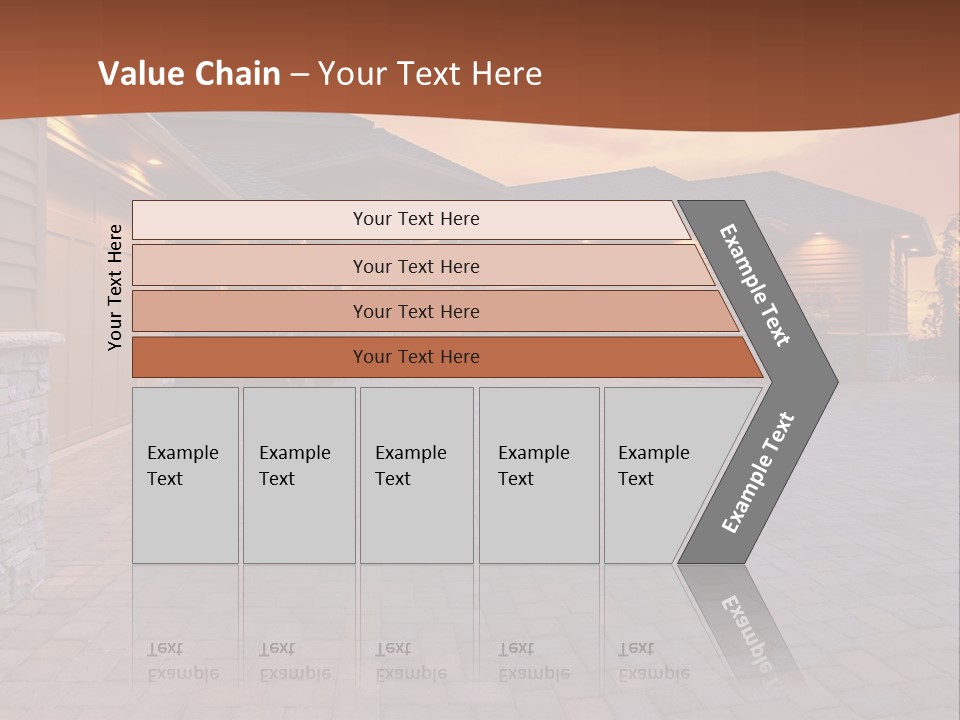 White Industry Switch PowerPoint Template