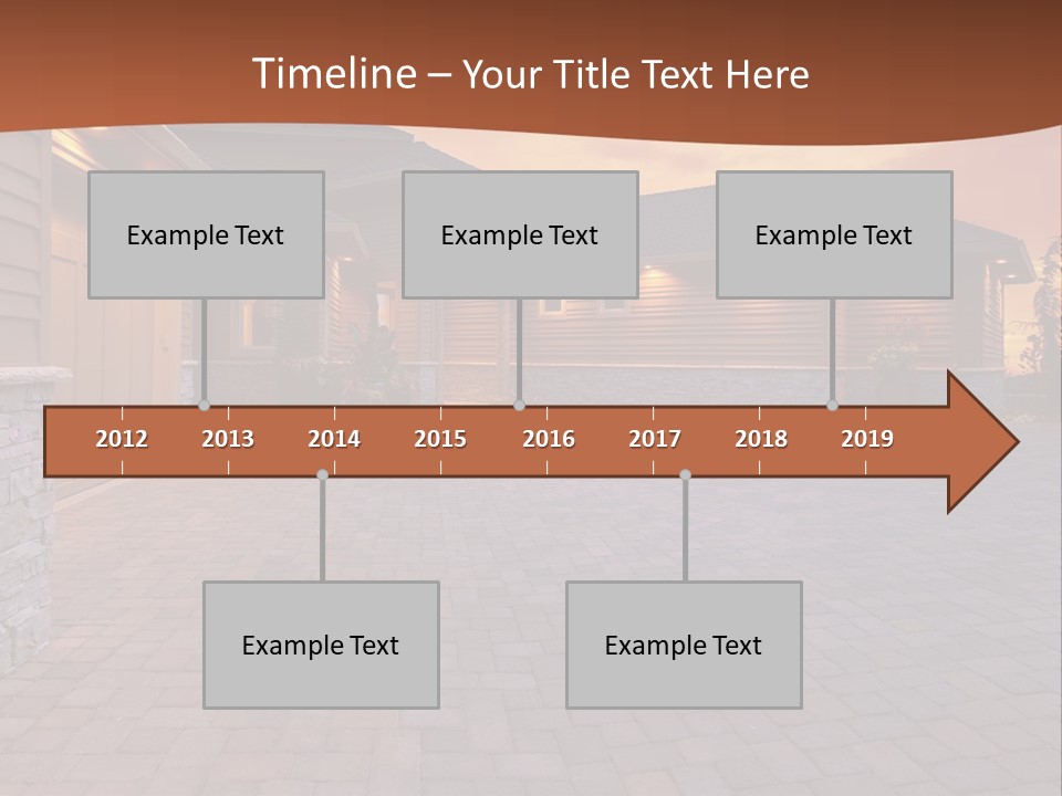 White Industry Switch PowerPoint Template