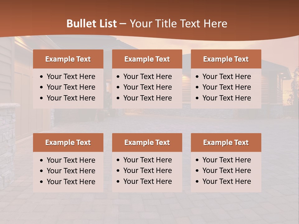 White Industry Switch PowerPoint Template
