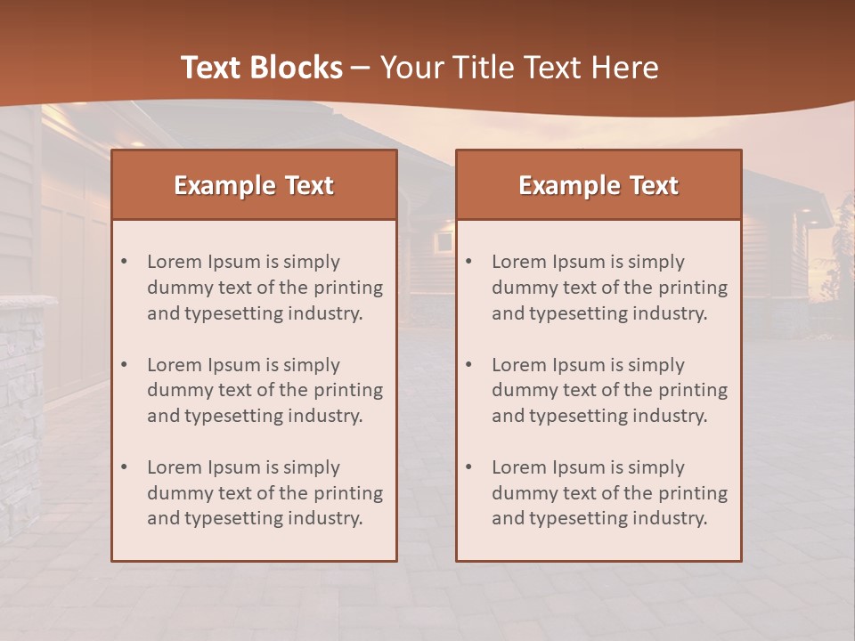 White Industry Switch PowerPoint Template