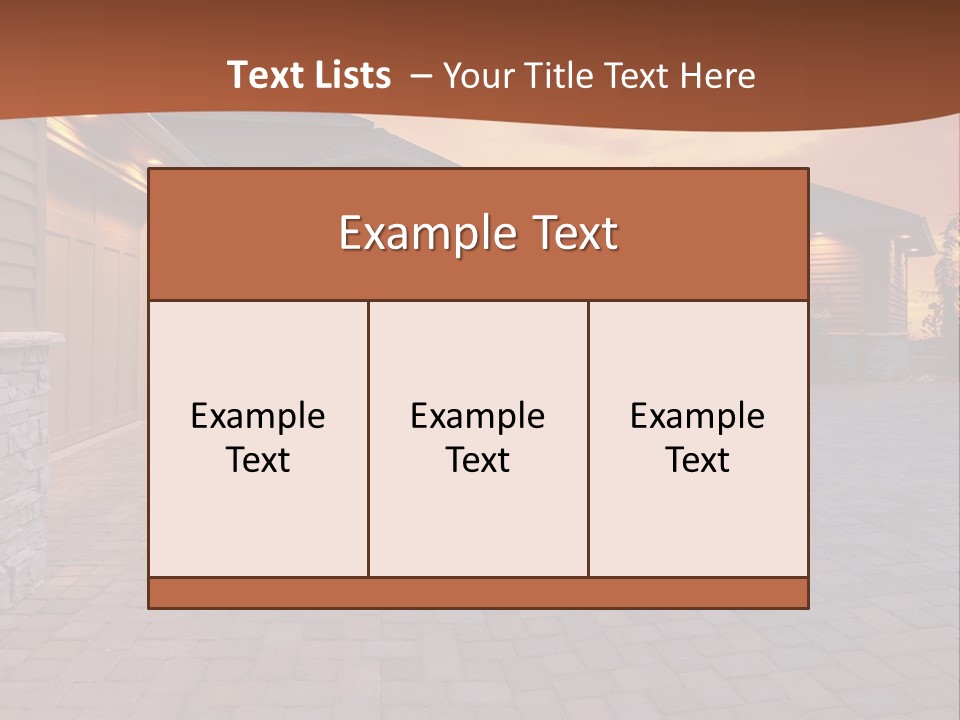 White Industry Switch PowerPoint Template