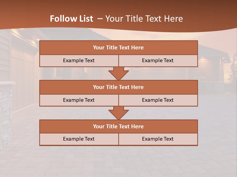 White Industry Switch PowerPoint Template