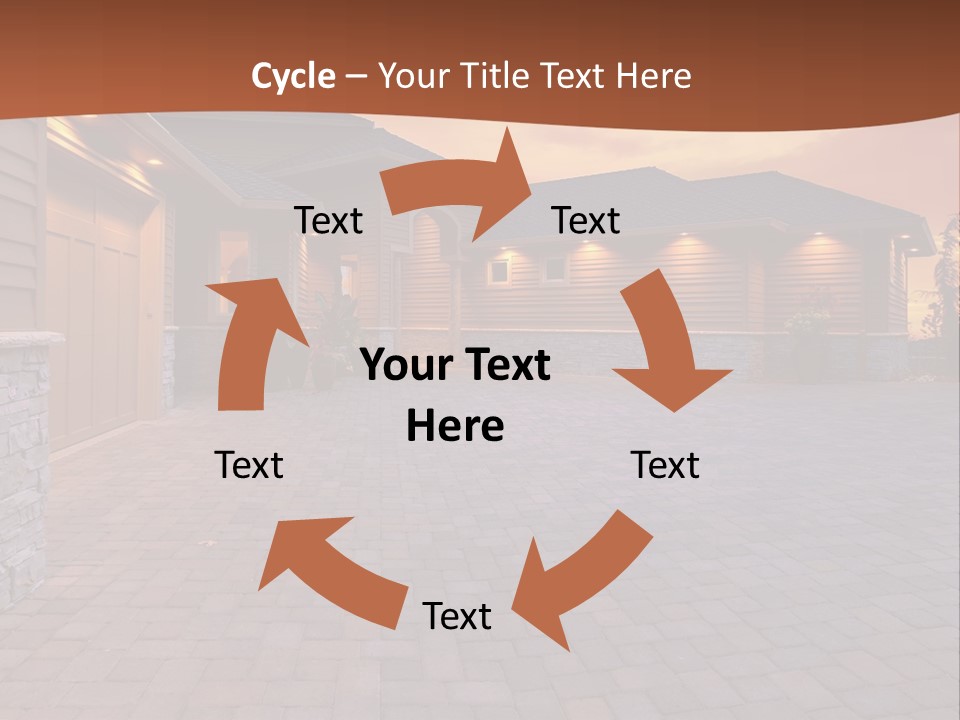 White Industry Switch PowerPoint Template