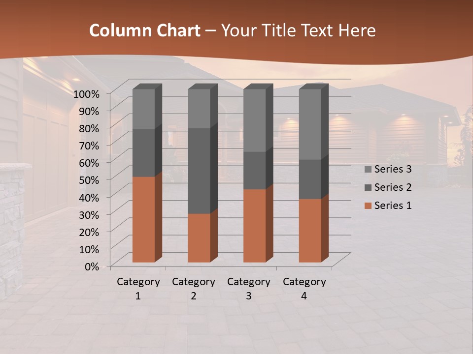 White Industry Switch PowerPoint Template