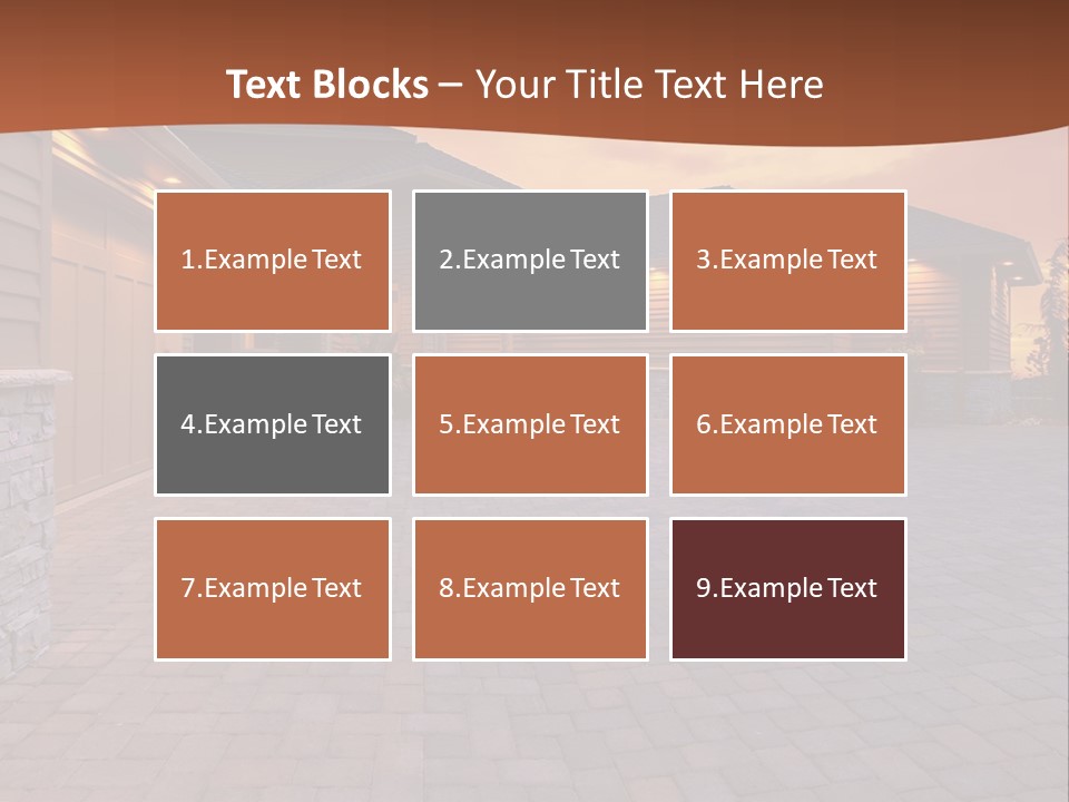 White Industry Switch PowerPoint Template